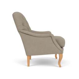 Olivia Armchair - Dove grey - House linen mix - The Cotswold Company - thumbnail 3