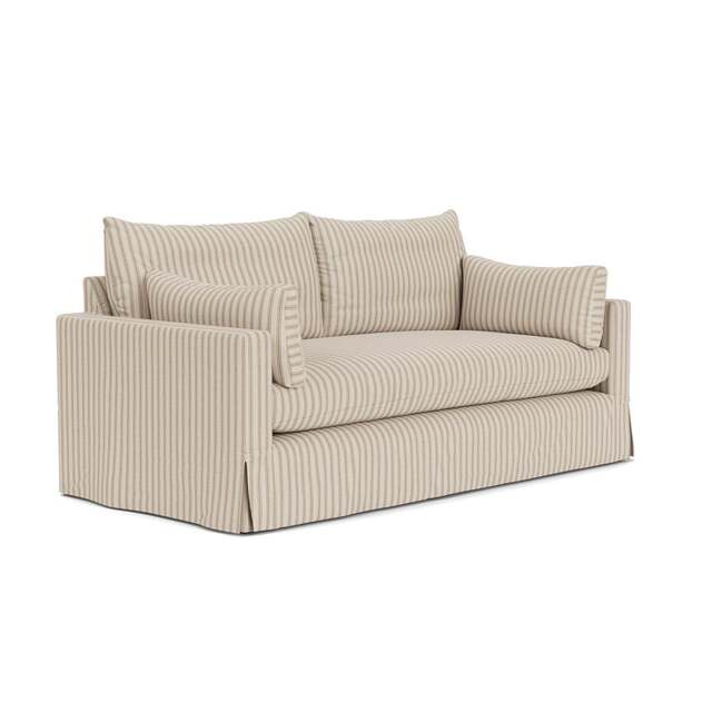 3 Seater Sofa - Sage - Kingham Stripe - Ashton - The Cotswold Company - image 1