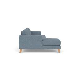 Jackson Chaise Large Left Hand - Mid Blue - Aquaclean Oxford - The Cotswold Company - thumbnail 3