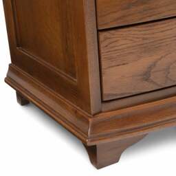 Winchcombe Dark Oak Pair of Bedsides Tables - The Cotswold Company - thumbnail 7
