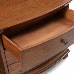 Winchcombe Dark Oak Pair of Bedsides Tables - The Cotswold Company - thumbnail 6