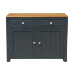 Chalford Inky Blue Cupboard - The Cotswold Company - thumbnail 3