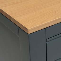 Chalford Inky Blue Cupboard - The Cotswold Company - thumbnail 6