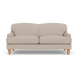 Ashbee 3 Seater - Natural - Luxury Italian Linen - The Cotswold Company - thumbnail 2