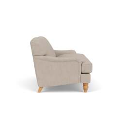 Ashbee 3 Seater - Natural - Luxury Italian Linen - The Cotswold Company - thumbnail 3