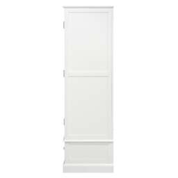 Pensham Pure White Narrow Double Wardrobe - The Cotswold Company - thumbnail 4