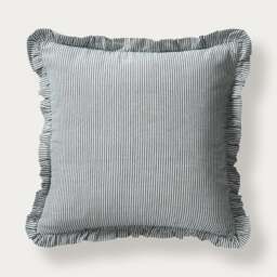 Country Ruffles Cornflower Cushion - Home Accessories - The Cotswold Company