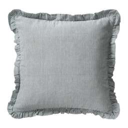 Country Ruffles Cornflower Cushion - Home Accessories - The Cotswold Company - thumbnail 3