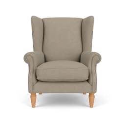 Armchair - Dove grey - House Linen Mix - Alice - The Cotswold Company - thumbnail 2