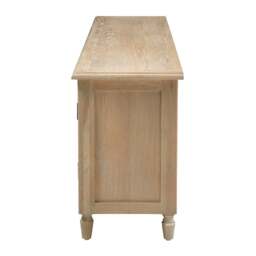 Camille Limewash Oak Media Tv Console up to 75 - The Cotswold Company - thumbnail 4