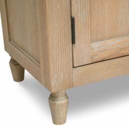 Camille Limewash Oak Media Tv Console up to 75 - The Cotswold Company - thumbnail 7