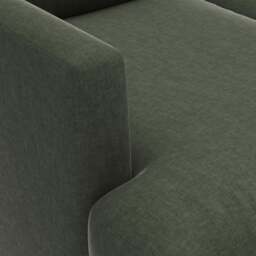 Jackson Chaise Large Left Hand - Moss - Eco Chenille - The Cotswold Company - thumbnail 4