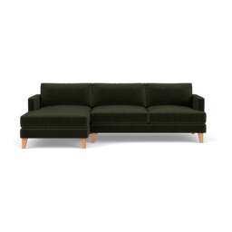 Jackson Chaise Large Left Hand - Moss - Eco Chenille - The Cotswold Company - thumbnail 2
