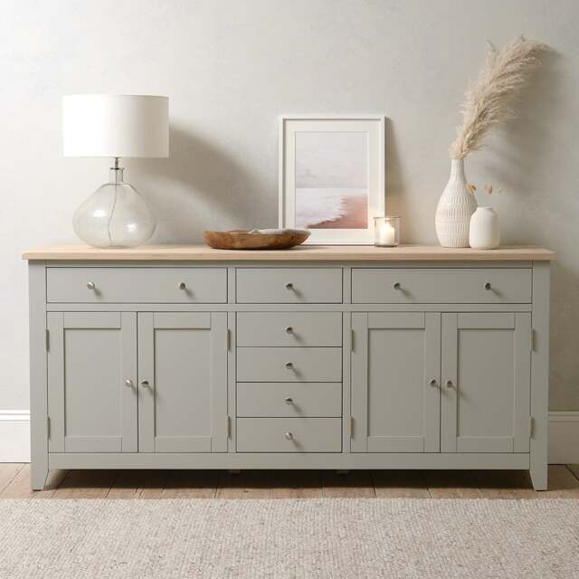 Grand Sideboard - Chester Dove Grey - The Cotswold Company - image 1