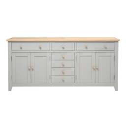 Grand Sideboard - Chester Dove Grey - The Cotswold Company - thumbnail 6