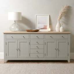 Grand Sideboard - Chester Dove Grey - The Cotswold Company - thumbnail 1