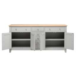 Grand Sideboard - Chester Dove Grey - The Cotswold Company - thumbnail 5
