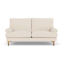 Large 2 Seater Sofa - Cream - House Weave - Stewart - The Cotswold Company - thumbnail 2