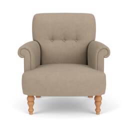Armchair - Natural - House Linen Mix - Harriet - The Cotswold Company - thumbnail 2