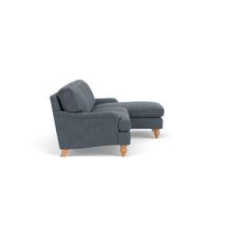 Morris Chaise Large Right Hand - Indigo - Rustic weave - The Cotswold Company - thumbnail 3