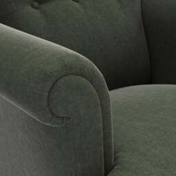 Harriet Armchair - Moss - Eco Chenille - The Cotswold Company - thumbnail 4