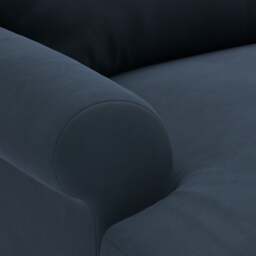 Talbot Armchair - Night Sky - Matt Velvet - The Cotswold Company - thumbnail 5