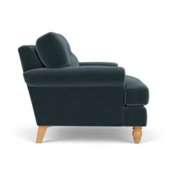 Talbot Armchair - Night Sky - Matt Velvet - The Cotswold Company - thumbnail 3