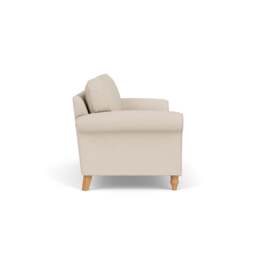 3 Seater Sofa - Lily White - House Linen Mix - Hurley - The Cotswold Company - thumbnail 3