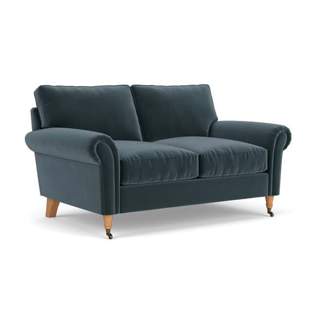 2 Seater Sofa - Night Sky - Matt Velvet - Osbourne - The Cotswold Company - image 1
