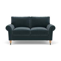 2 Seater Sofa - Night Sky - Matt Velvet - Osbourne - The Cotswold Company - thumbnail 2