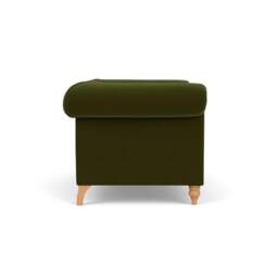 Rayner 2 Seater - Forest Green - Matt Velvet - The Cotswold Company - thumbnail 3