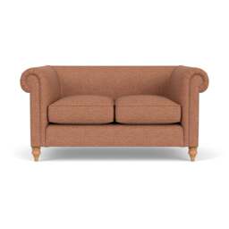 2 Seater Sofa - Brick - Herringbone Weave - Rayner - The Cotswold Company - thumbnail 2