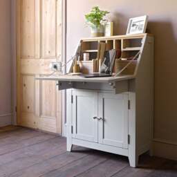 Writing Bureau - Chester Dove Grey - The Cotswold Company - thumbnail 5