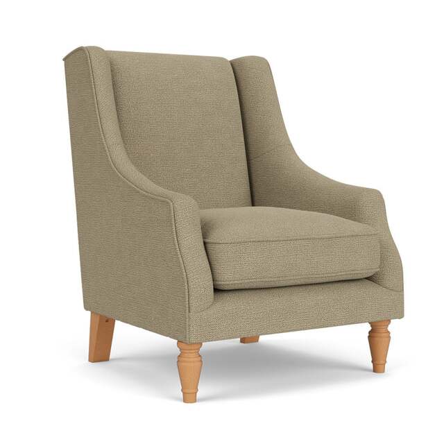 Annie Armchair - Green marl - House Weave - The Cotswold Company - image 1