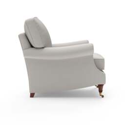 Armchair - Dove grey - House linen mix - Taylor High Back - The Cotswold Company - thumbnail 7