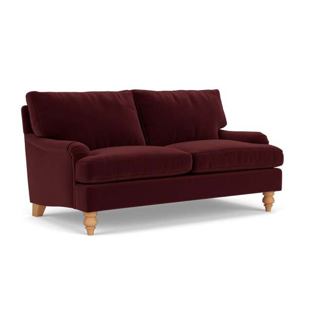 Morris Large 2 Seater - Dark Rosehip - Matt Velvet - The Cotswold Company - image 1
