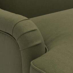 Ashbee Large 2 Seater - Forest Green - House Linen Mix - The Cotswold Company - thumbnail 4
