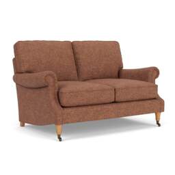 Large 2 Seater Sofa - Brick Marl - Aquaclean Oxford - Taylor High Back - The Cotswold Company