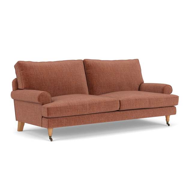 3 Seater Sofa - Cinnamon - Eco Chenille - Stewart - The Cotswold Company - image 1