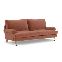 3 Seater Sofa - Cinnamon - Eco Chenille - Stewart - The Cotswold Company