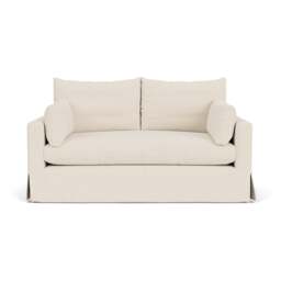 Large 2 Seater Sofa - Cream - House Weave - Ashton - The Cotswold Company - thumbnail 2