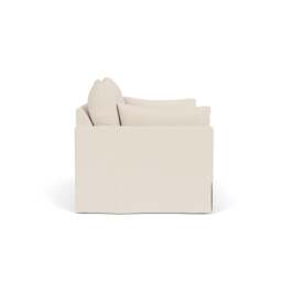 Large 2 Seater Sofa - Cream - House Weave - Ashton - The Cotswold Company - thumbnail 3