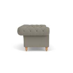 Large 2 Seater Sofa - Flax - Rustic Weave - Harris Chesterfield - The Cotswold Company - thumbnail 3