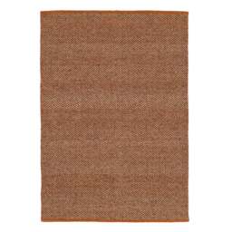 Milton Herringbone Rug Brick 200 x 300 - Home Accessories - The Cotswold Company - thumbnail 2