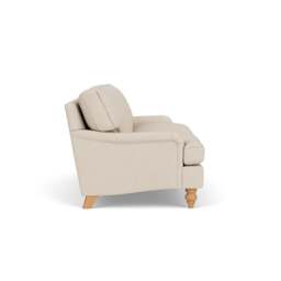 3 Seater Sofa - Lily White - House Linen Mix - Morris - The Cotswold Company - thumbnail 3