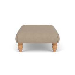 Foot Stool - Natural - House Linen Mix - Clara - The Cotswold Company - thumbnail 3