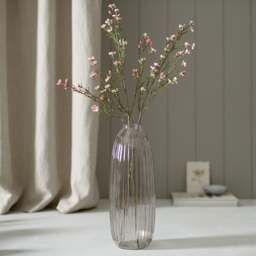Faux Flower Stem Wax Flower Spray Pink - The Cotswold Company