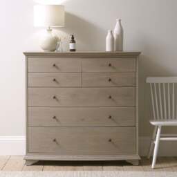 Winchcombe Smoked Oak 7 Drawer Chest - The Cotswold Company - thumbnail 2