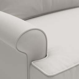 2 Seater Sofa - Dove grey - House linen mix - Stewart - The Cotswold Company - thumbnail 4
