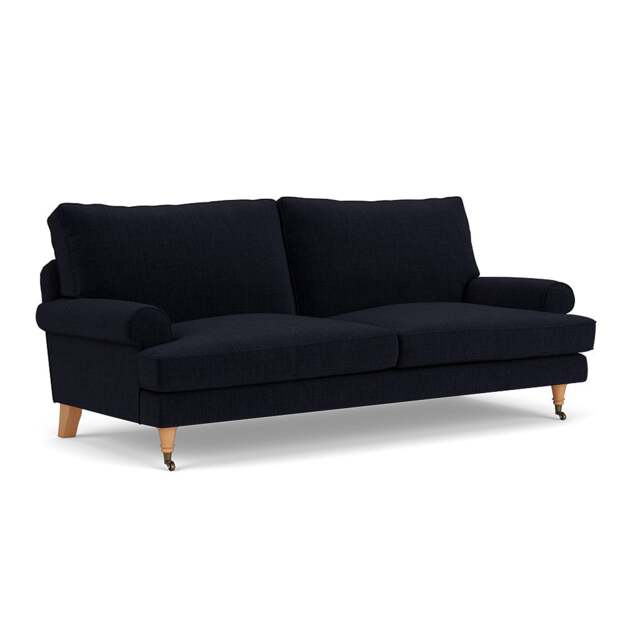 Stewart 3 Seater - Ink - Eco Chenille - The Cotswold Company - image 1